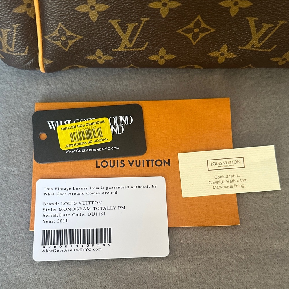 Louis Vuitton Totally PM Tote Handbag Purse Authentic with Box - Picture 3 of 16